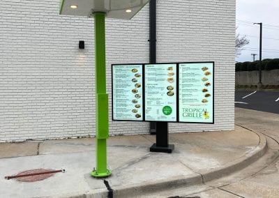 digital kiosk display